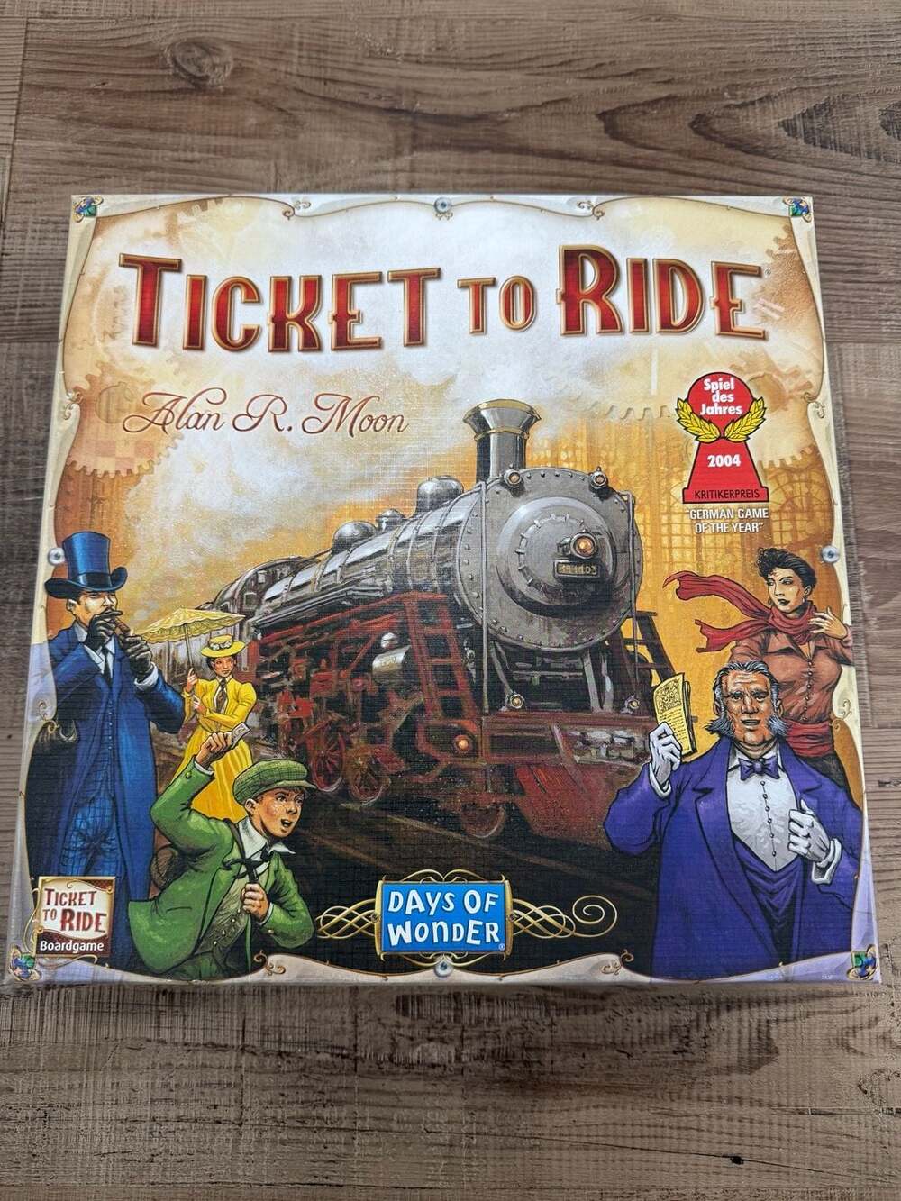Days Of Wonder Ticket To Ride Board Game Alan R Moon Train Adventure